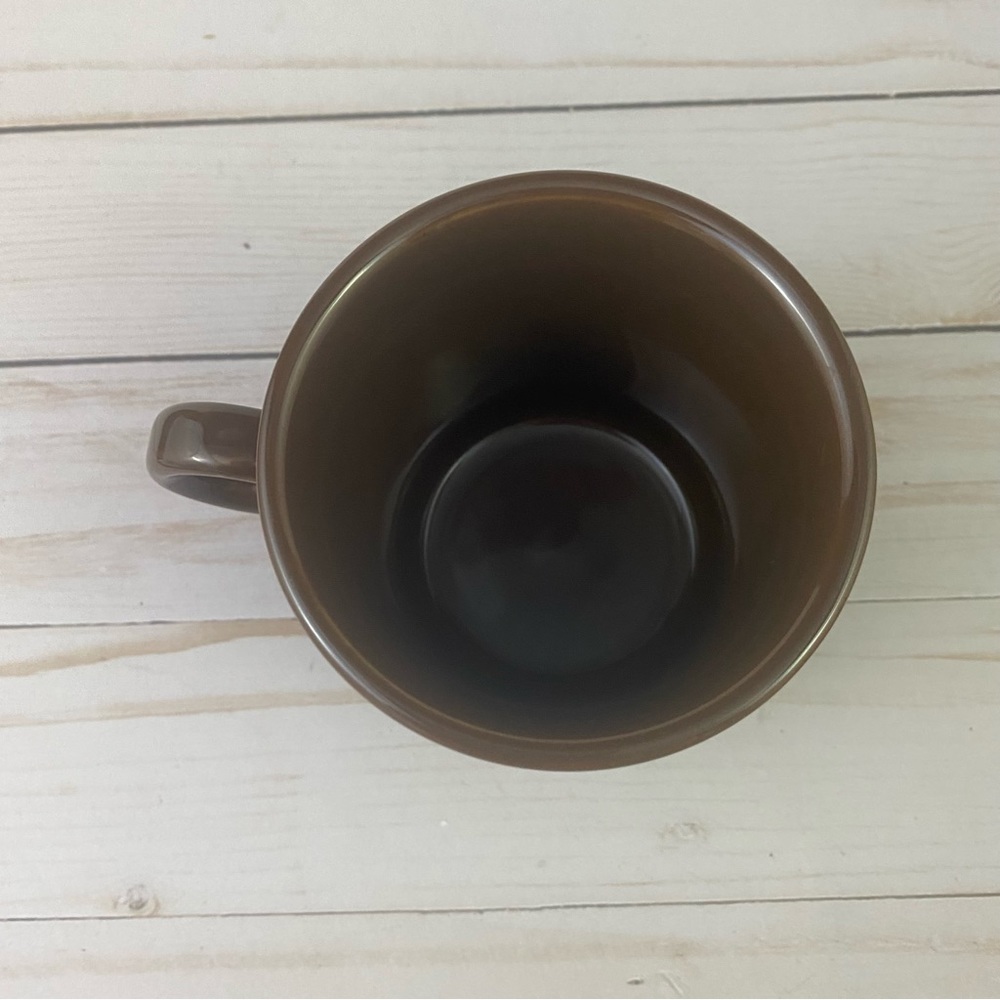 Fiestaware Chocolate Ring Handle Coffee Tea Mug Fiesta Brown - Picture 6 of 6